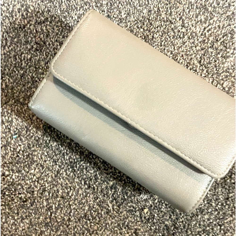 Gray Safe Keeper Wallet and Checkbook Holder